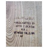 Very Cool Large Natural Log Slab Wood Husqvarna Chainsaws Advertising Clock