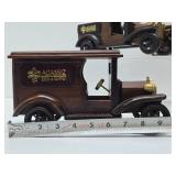 Group of Wooden Advertising Old Time Cars & Trucks - Agassiz Seed & Supply
