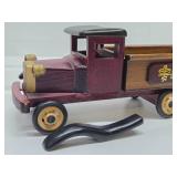 Group of Wooden Advertising Old Time Cars & Trucks - Agassiz Seed & Supply