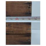 Old Vintage ATLAS Powder Wooden Advertising Explosives Crate