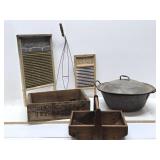 Nice Group of Primitive Antique Items