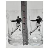 Set of 4 Vintage Football Beer Mugs