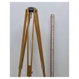 Excellent Quality DAVID WHITE Meridian L6-20 Level Kit w/ Tripod