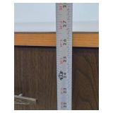 Vintage mid Century Vinyl Record Storage Cabinet / Desk