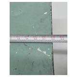 Old Vintage Industrial Green Counter Scale