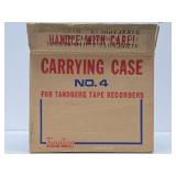 NOS Vintage Tandberg Tape Recorder Carrying Case