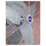 Nice Condition Working Industrial 24" Tilt Drum Warehouse Fan