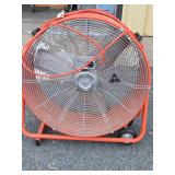Nice Condition Working Industrial 24" Tilt Drum Warehouse Fan