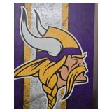 Nice Heavy Duty MN VIKINGS Cornhole / Bags Set w/Boards & Bags