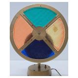 Working Vintage Mid Century Christmas Color Wheel