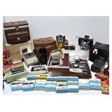 LARGE Estate Lot of Vintage Cameras & Accessories