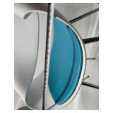 Matching Pair of Great Looking Designer DAUPHIN Ribbon Style Armchairs