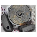 Nice Home Gym w/Bench, Weights, Bars & Weight Rack