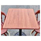 Nice Condition and Quality Swivel Bar Chairs & Tall Table #1