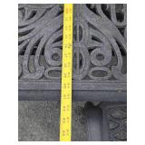 Ornate 6-Chair Outdoor Patio Table Set