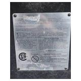 Ornate Round Patio Glow Fire Pit Table