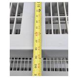 LARGE Lot of Good Hard Plastic Shelving Units