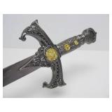 Ornate Metal Fantasy Dagger or Short Sword