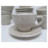 Large Lot of Vintage RED WING Pottery Dinnerware