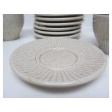 Large Lot of Vintage RED WING Pottery Dinnerware