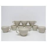 Large Lot of Vintage RED WING Pottery Dinnerware