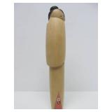 Signed Vintage Mint in Box Japanese Wood Kokeshi Doll - 12"