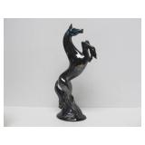 Nice Group of Mid Century Black & White Art Pottery