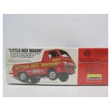 NOS Sealed Vintage Lindberg Model Kit - "Little Red Wagon"