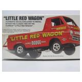 NOS Sealed Vintage Lindberg Model Kit - "Little Red Wagon"