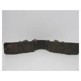 2 Early Antique Sets of Brass & Leather Sleigh Bells