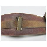 2 Early Antique Sets of Brass & Leather Sleigh Bells