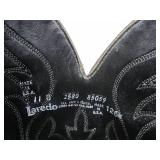 Nice Pair of Vintage LAREDO Black Leather Cowboy Boots - Size 11D
