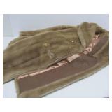 Nice Condition Vintage Faux Fur ALEUTIAN Coat - Approx Size Ladies
