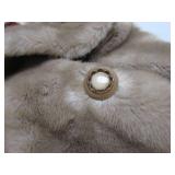 Nice Condition Vintage Faux Fur ALEUTIAN Coat - Approx Size Ladies