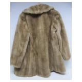 Nice Condition Vintage Faux Fur ALEUTIAN Coat - Approx Size Ladies