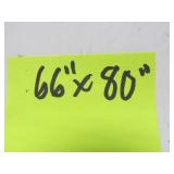 Vintage HUDSON BAY Style wool Blanket - 80" x 66"