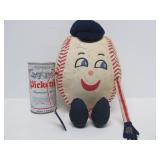 Very Cool Authentic 1965 MN TWINS Team Signed Plush Baseball Figure