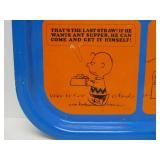 The Complete PEANUTS Comics Box Set & Vintage Metal Tray