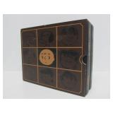 The Complete PEANUTS Comics Box Set & Vintage Metal Tray