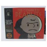 The Complete PEANUTS Comics Box Set & Vintage Metal Tray