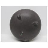 Signed Vintage Southwestern Art Pottery Footed Round Vase