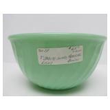 Nice Larger 9" Fire King Jadeite Mixing Bowl