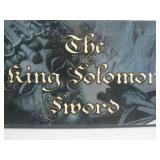 Awesome LARGE Stainless Steel Museum Replica - KING SOLOMON SWORD - New in Box #3