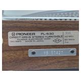 Excellent Quality Working PIONEER Model PL-530 Turntable #1