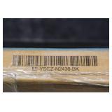 Black Framed Arched Wall Mirror - 24"x36"