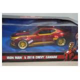 Jada Marvel Avengers Iron Man 2016 Chevy Camaro Replica