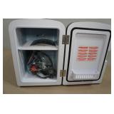 Portable Mirrored Front Mini Beauty Fridge with Light