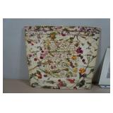 Purple Rain Vinyl Record and Beatles 1962 Original Apple Print