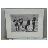 Purple Rain Vinyl Record and Beatles 1962 Original Apple Print