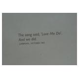 Purple Rain Vinyl Record and Beatles 1962 Original Apple Print